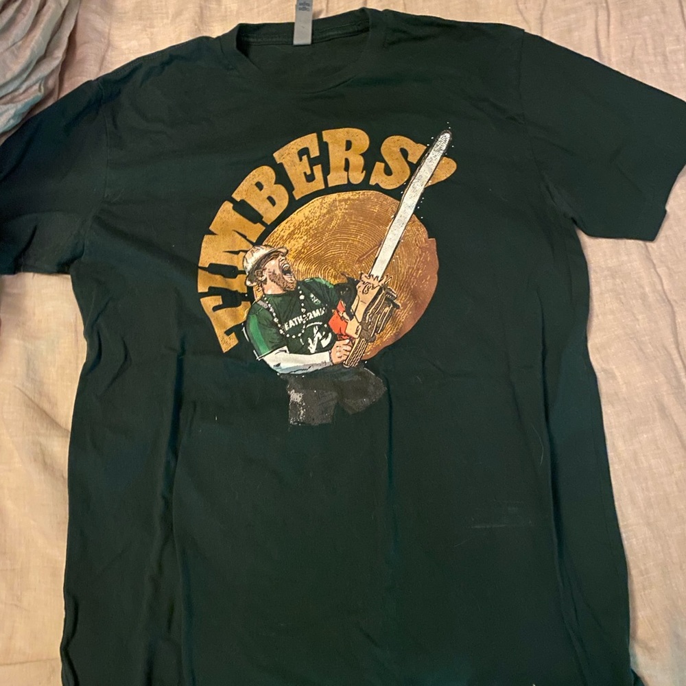 Dark green Timbers small shirt